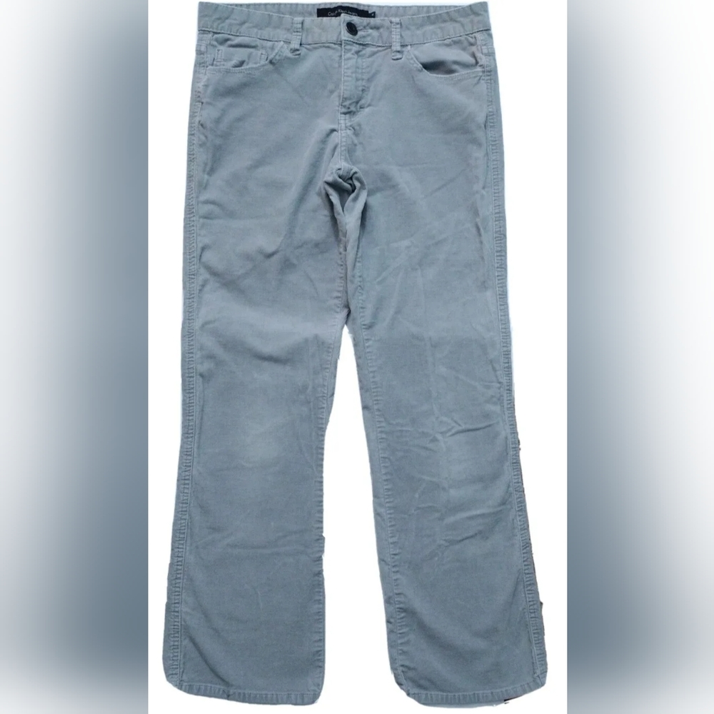 Calvin Klein Gray Corduroy Women's Pants Size 10